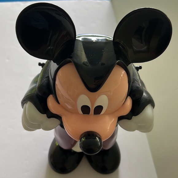 Vampire Mickey Popcorn Bucket Glow in the Dark Walt Disney Parks Halloween Party - Picture 6 of 8